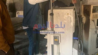 ماس كهربائي وراء حريق محدود بإحدى غرف الغسيل الكلوي بمستشفى الفشن جنوب بني سويف