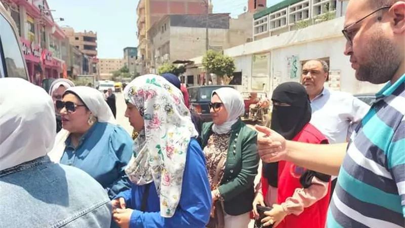 وكيل مديرية الصحة بالمنوفية تتابع حملة 