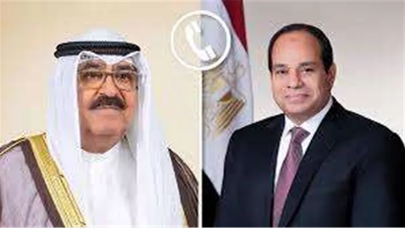 السيسي يهنئ ولي عهد الكويت بحلول عيد الأضحى المبارك