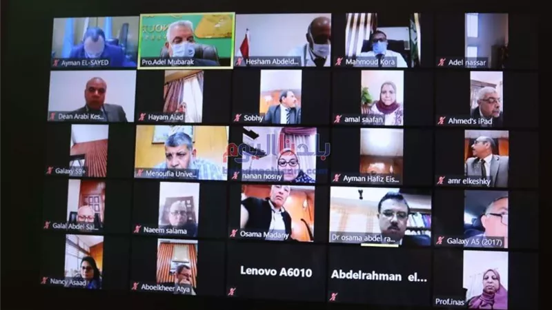 رئيس جامعة المنوفية يشهد إطلاق المنصة الإلكترونية الدائمة للتوظيف