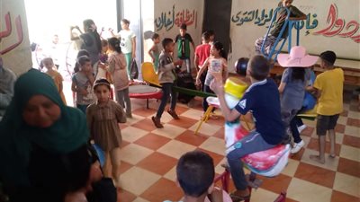 إقبال كثيف على مراكز شباب البحيرة فى رابع أيام العيد