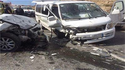 إصابة 15 شخص في حادث تصادم بطريق مصر الإسكندرية الصحراوي