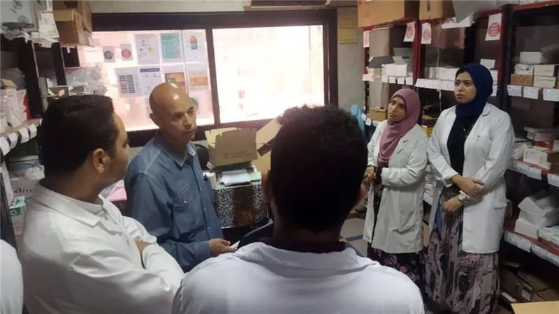 وكيل صحة الشرقية يتفقد الخدمات الطبية بمستشفى ديرب نجم