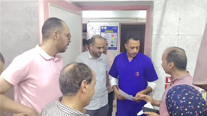 وكيل صحة البحيرة يستكمل جولاته المرورية فى رابع أيام العيد