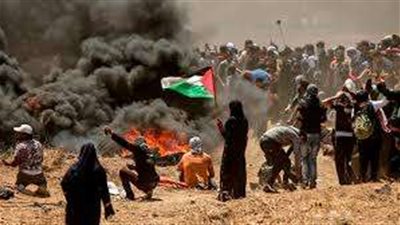 فلسطينيون يواصلون التظاهر في غزة تنديدًا باقتحام قوات الاحتلال لمُخيم جنين
