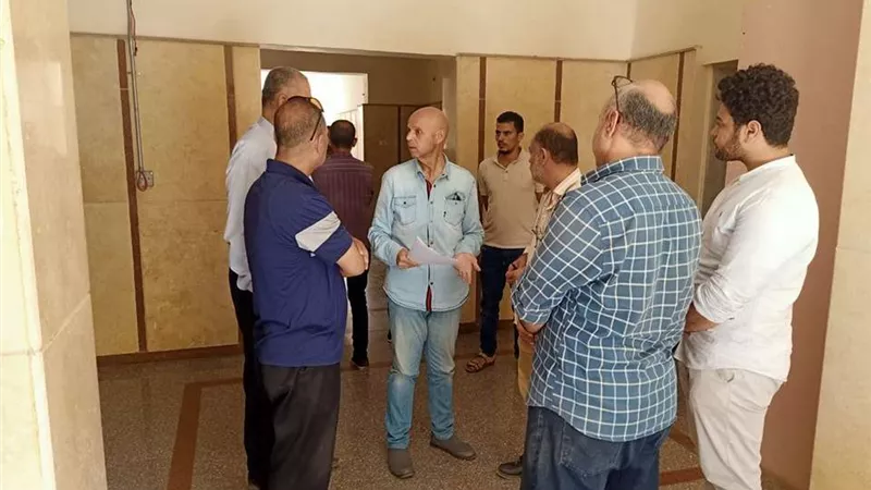 وكيل وزارة الصحة في زيارة مفاجئة لمستشفى الصدر بالشرقية