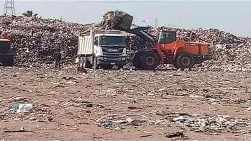 رفع 120340 طن قمامة و مخلفات مبانى بالشرقية