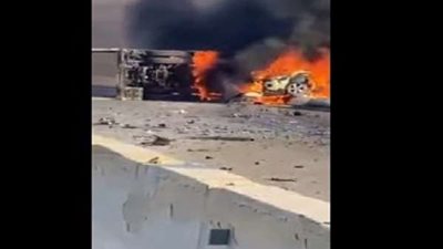 أول صورة لفتاة حادث تصادم سيارة ملاكي بأخرى نقل في طريق الجلالة.. شاهد