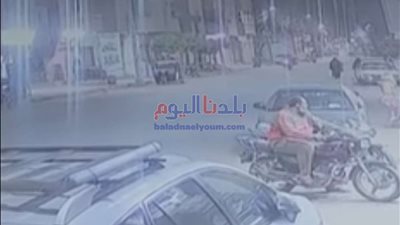 كاميرات المراقبة تكشف تفاصيل حادث مصرع شقيقتين بالمنوفية