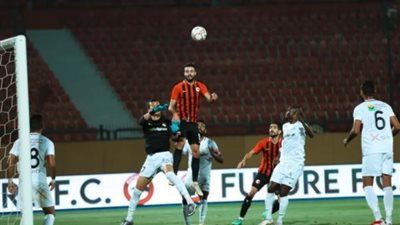 استعدادا لمواجهة الزمالك.. حارس فيوتشر يعود إلى التدريبات