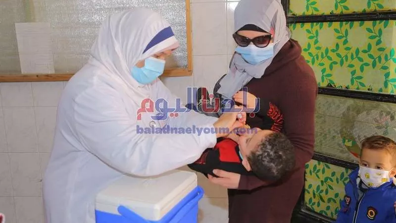 وكيل وزارة الصحة بالمنوفية: تطعيم أكثر من 612 ألف طفل بالحملة القومية ضد شلل الأطفال