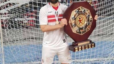 الزمالك يعلن تجديد عقد أحمد حسام لاعب اليد لمدة ثلاث مواسم