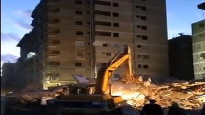 ضبط عنصر جديد في واقعة انهيار عقار جسر السويس