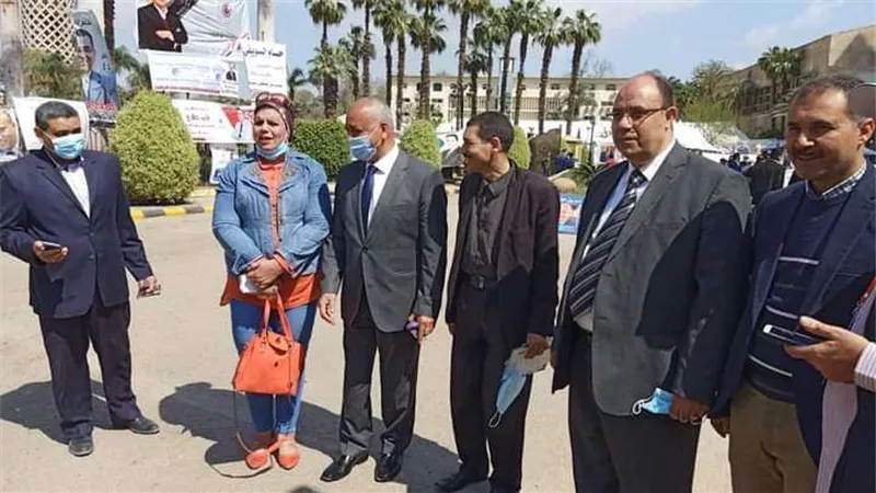 وصول مصطفى بكري لإستكمال نصاب انتخابات الصحفيين