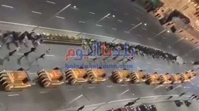 توافد الخيول بميدان التحرير لانطلاق موكب المومياوات الملكية