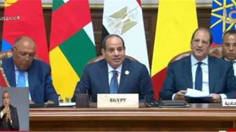 السيسي: قمة دول جوار السودان تنعقد فى لحظة تاريخية فارقة