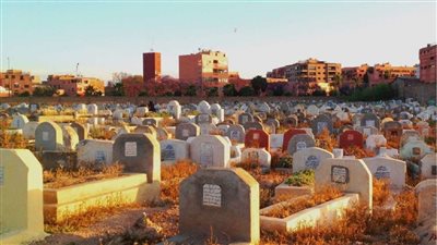 تطورات جديدة في واقعة حرق جثة سيدة في حلوان بعد دفنها