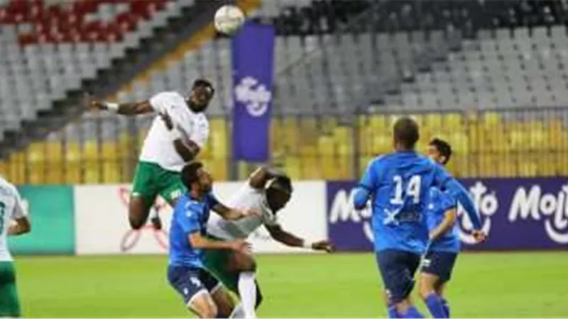 سموحة يحسم الشوط الأول أمام المصري بهدف نظيف بالدوري