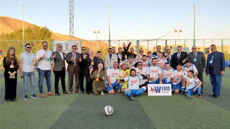 منتخب الإعلامين لدولة مولدوفا يتوج ببطولة مصر لكرة القدم للصحفيين والنقاد الرياضيين