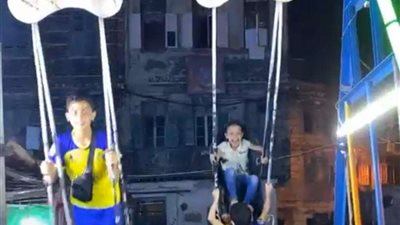 مراجيح أبو العباس فسحة البسطاء والمرجيحة بـ5 جنيه