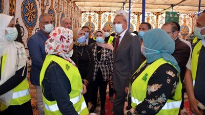محافظ القليوبية يتفقد أعمال تجهيز 5 آلاف كرتونة ضمن حملة إفطار صائم