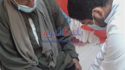 الكشف وتقديم العلاج لأكثر من 200 مواطناً ببني سويف
