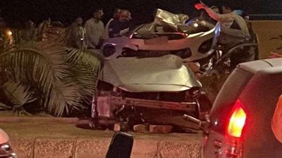 كدمات وكسور.. إصابة 9 أشخاص في حادث انقلاب سيارة بالبحيرة