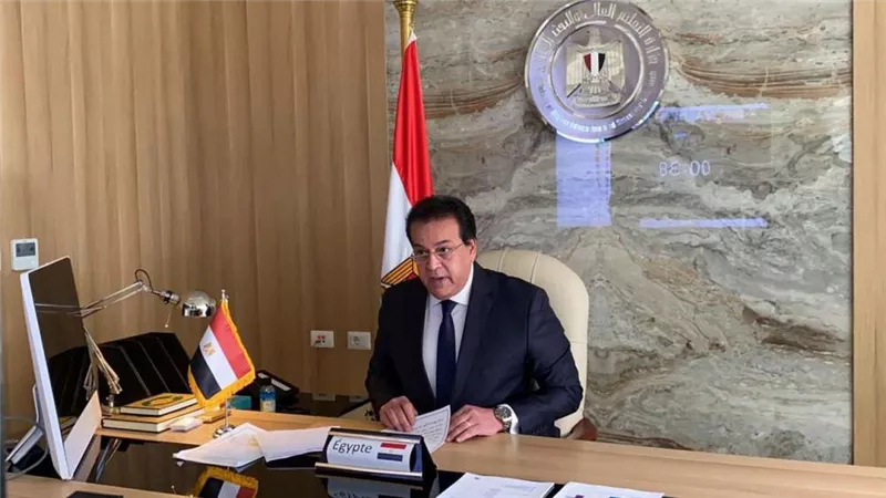 وزير التعليم العالى يلقى كلمة المجموعة العربية فى الدورة (211) للمجلس التنفيذى لليونسكو
