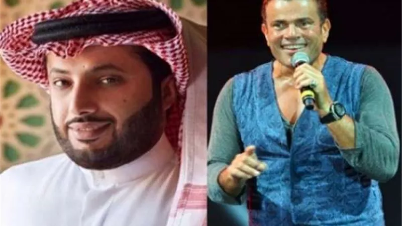 تركي آل الشيخ بصحبة الهضبة عمرو دياب وأصالة وعمرو يوسف