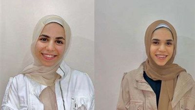 توأم ضمن أوائل الثانوية الأزهرية : كان هدفنا نفرح بابا وماما و مكالمة شيخ الأزهر أسعدتنا