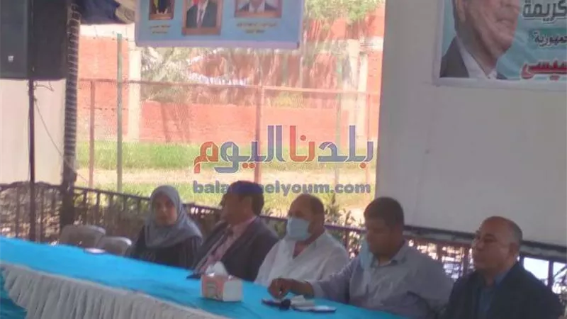 رئيس مدينة أشمون يستقبل ممثلي مبادرة حياة كريمة