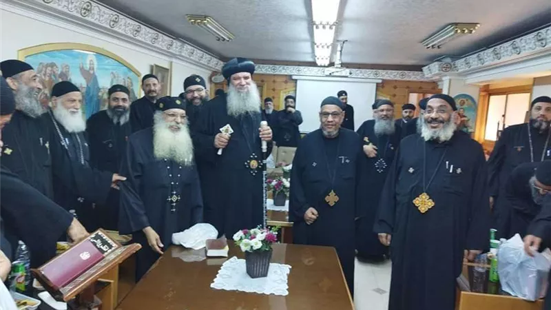 مجمع كهنة كنائس قطاع عزبة النخل يجتمع اجتماعهم الدوري
