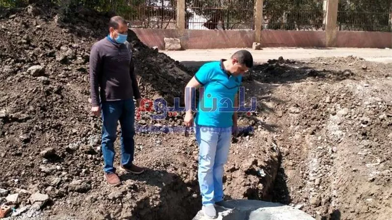 رئيس مدينة أشمون يتفقد مبادرة حياة كريمة
