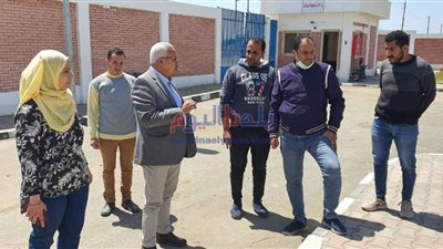 رئيس شركة مياه المنوفية يتفقد محطة معالجة ضمن مبادرة حياة كريمة