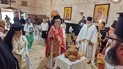الكنيسة تحتفل بعيد النبي ايليا في بلدة معلول