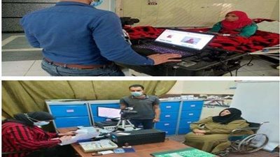 الأحوال المدنية تستخرج بطاقات لـ157 سيدة بمقر إقامتهن