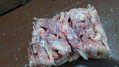 ضبط 3 أطنان لحوم وكبدة مجمدة مجهولة المصدر بالقليوبية