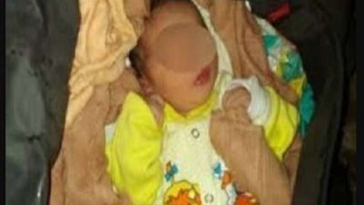العثور على جثة طفل عمره أيام بالمحلة