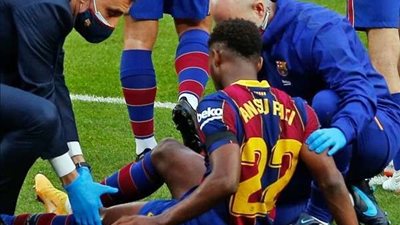 جراحة جديدة تؤخر عودة فاتي للملاعب