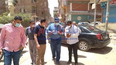 رئيس مدينة سمالوط الجديد يترأس حملة إشغالات مكبرة ( صور )