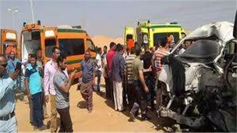 إصابة 5 أشخاص إثر حادث تصادم 3 سيارات بالشرقية