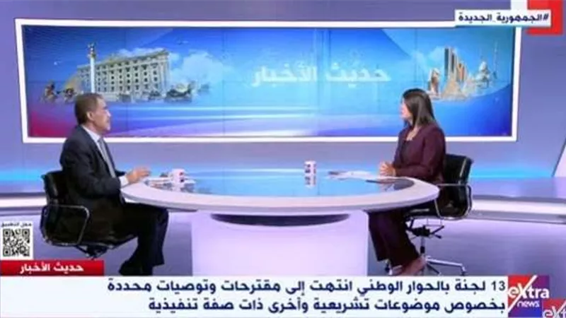 ضياء رشوان: 13 لجنة انعقدت من 19 لجنة خاصة بالحوار الوطني وناقشت عشرات الموضوعات