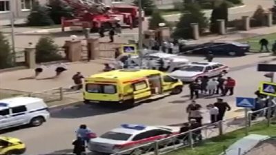 شاهد.. هجوم على مدرسة ثانوية في روسيا وسقوط ضحايا