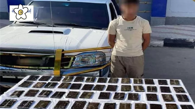 بحوزته حشيش.. ضبط أحد الأشخاص لإتجاره في المخدرات بمدينة بدر