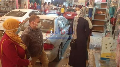 تحرير 24 محضر عدم إلتزام بإرتداء الكمامات خلال حملات مكثفه بدمنهور