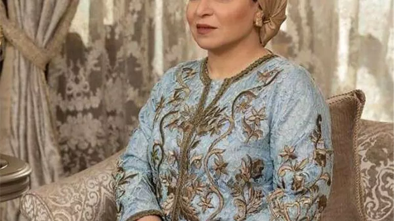 انتصار السيسي تهنئ الشعب المصري بحلول عيد الفطر المبارك