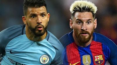 الثنائي الذهبي.. أجويرو يقترب من رفقة ميسي في برشلونة