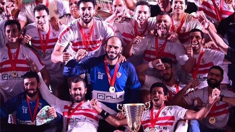 يد الزمالك يفوز على الحشد ويتأهل لنصف نهائي البطولة العربية