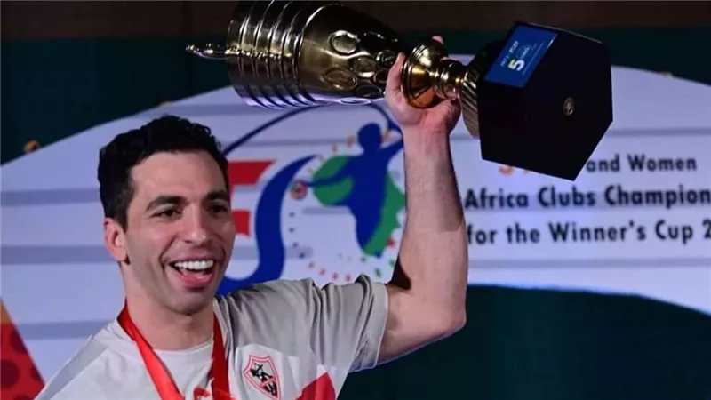 أحمد الأحمر رجل مباراة الزمالك والحشد بالبطولة العربية