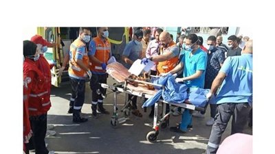 مستشفى العريش العام تستقبل الدفعة الأولى من مصابي فلسطين